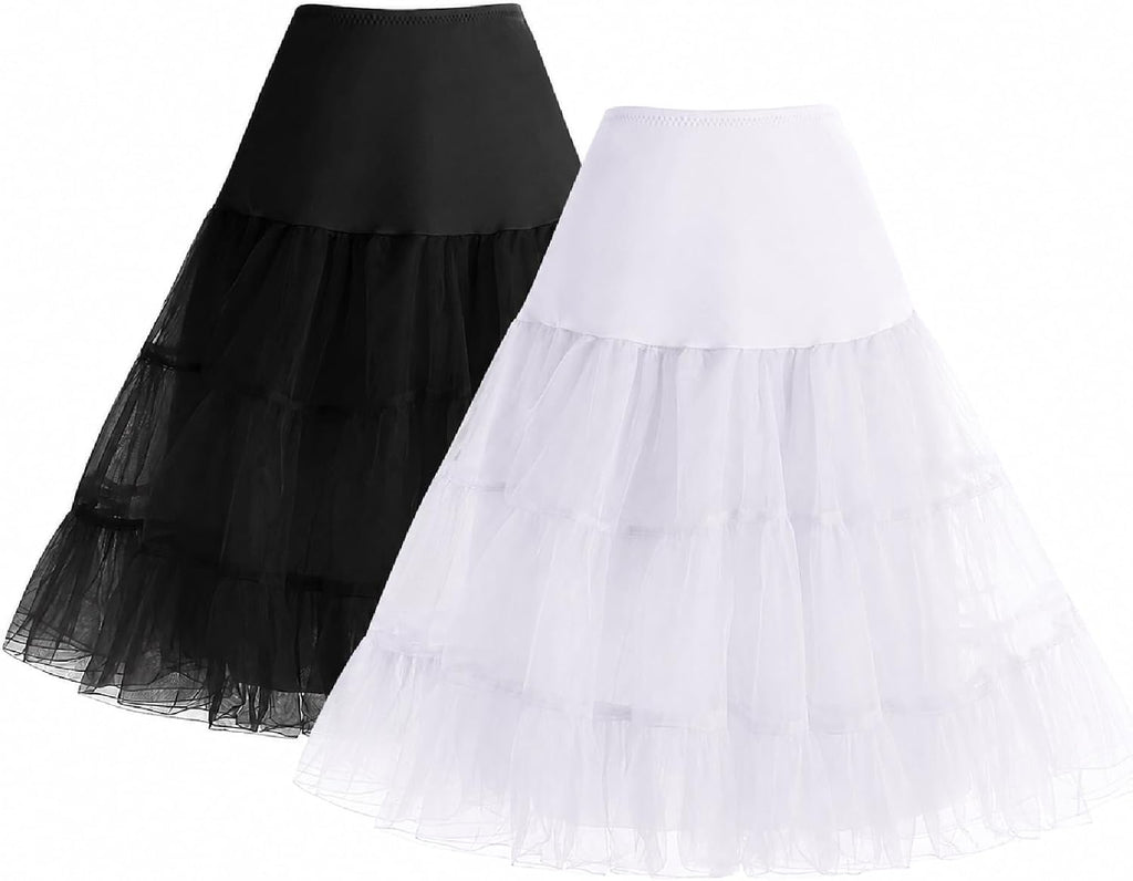 Bbonlinedress 50s Petticoat Vintage Rockabilly Underskirt Tutus