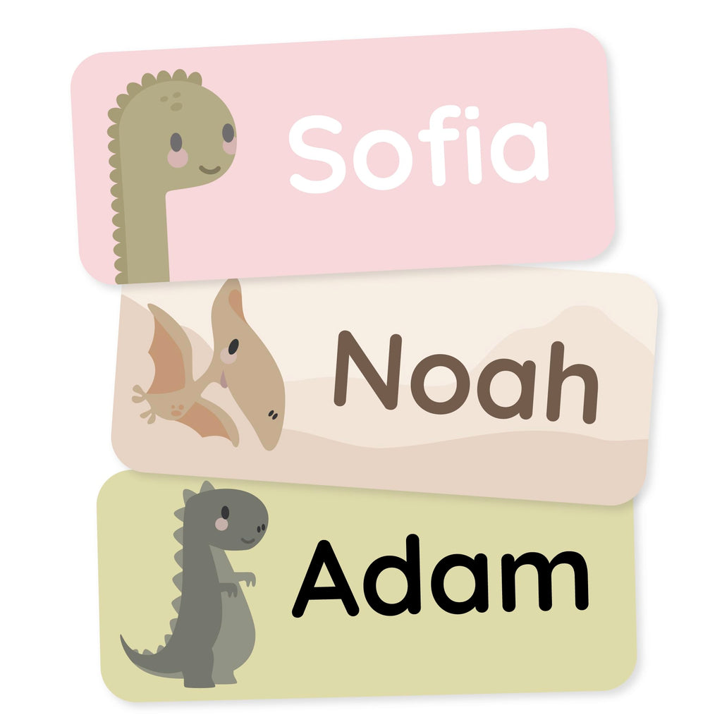 Personalized Name Labels for Kids (180) – Clothing Labels & Daycare Labels – Custom Waterproof Stickers for School Suppl