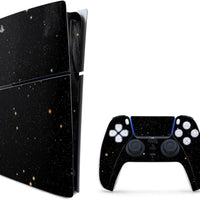 MightySkins Skin Compatible with Playstation 5 Slim Digital Edition Bundle - Deep Space | Protective, Durable, and Uniqu