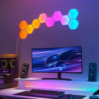 Govee Glide Hexa Light Panels, RGBIC Hexagon LED Wall Lights
