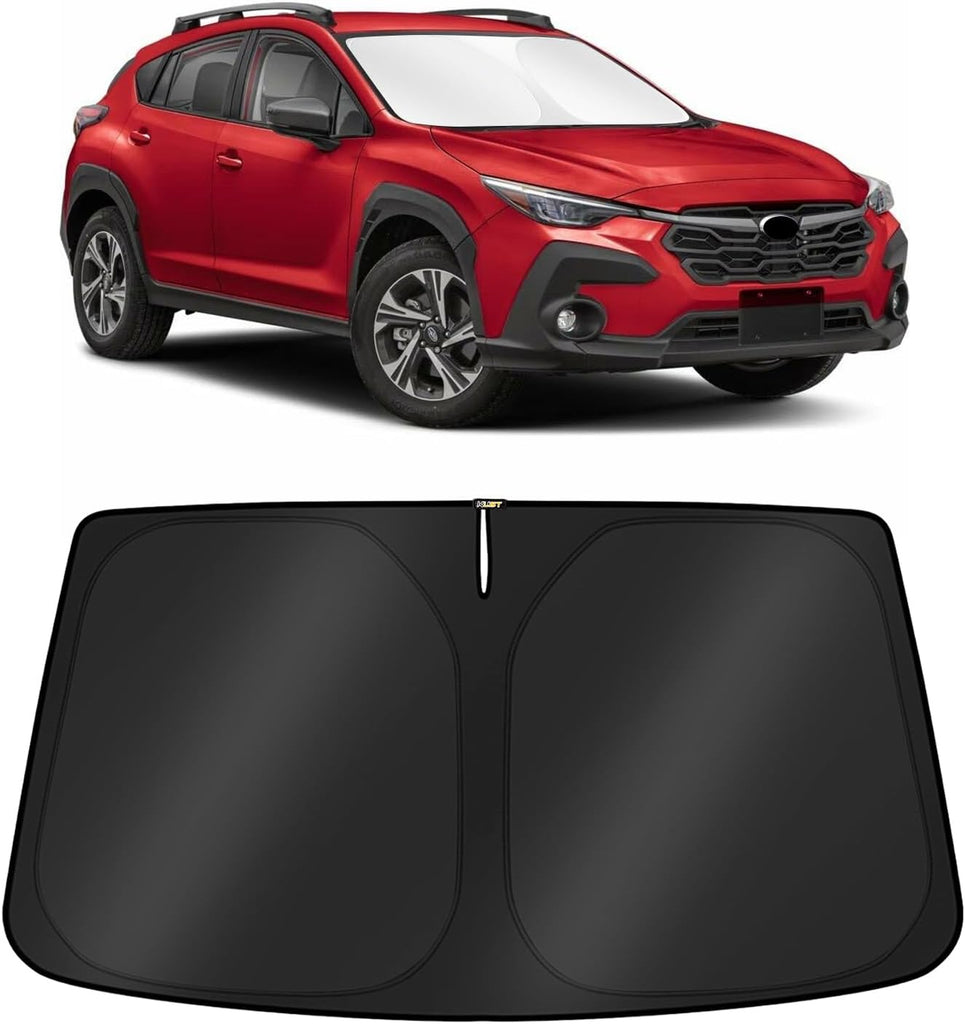 KUST Windshield Sun Shade for Subaru Crosstrek Wagon 2026 2025 2024 2023 2022 2021 2020 2019 2018 Window Accessories Sun