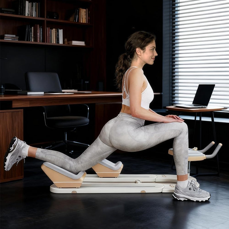 Máquina de ejercicios para gimnasio en casa con torsión y estiramiento de columna