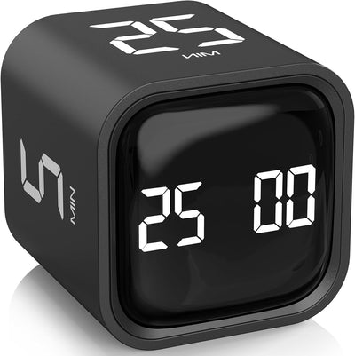Ofertaza, OORAII Rotating Pomodoro Timer 5, 25, 10 50 Minutes