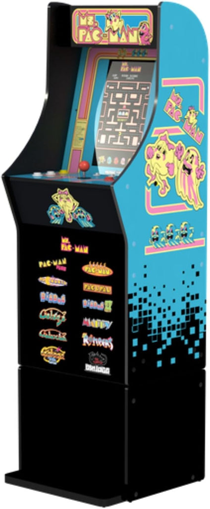 Arcade1Up Ms. Pac-Man Classic SE Arcade Machine, 13 Classic Games