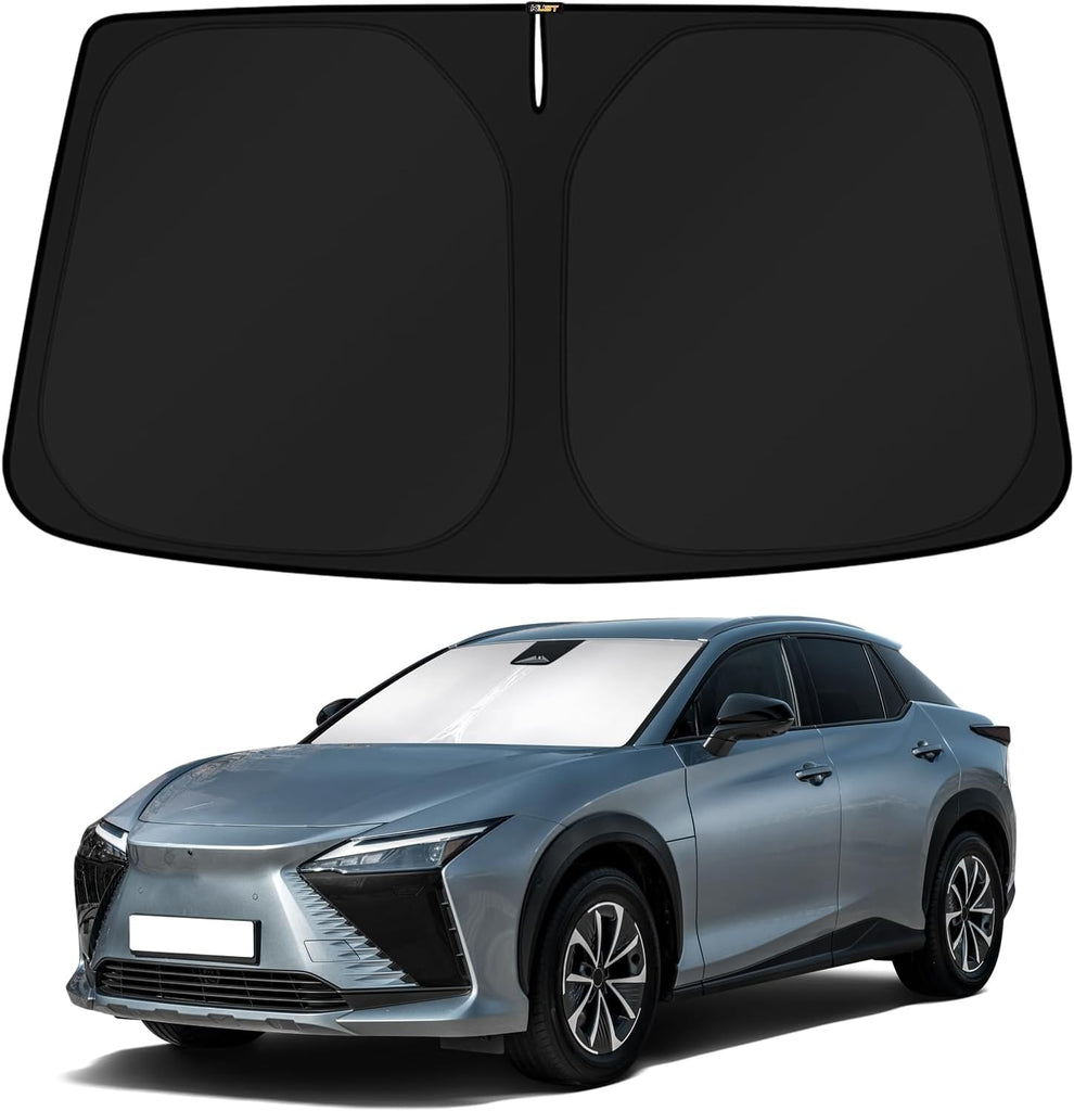 KUST Windshield Sun Shade for 2023-2025 2026 Lexus RZ SUV, 450e, 300e, 300, 450e Luxury Accessories Custom Fit Sunshade