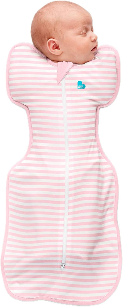 Love to Dream Swaddle Up, Baby Sleep Sack   1.0 TOG, 5-8.5 lbs, Stripe Pink