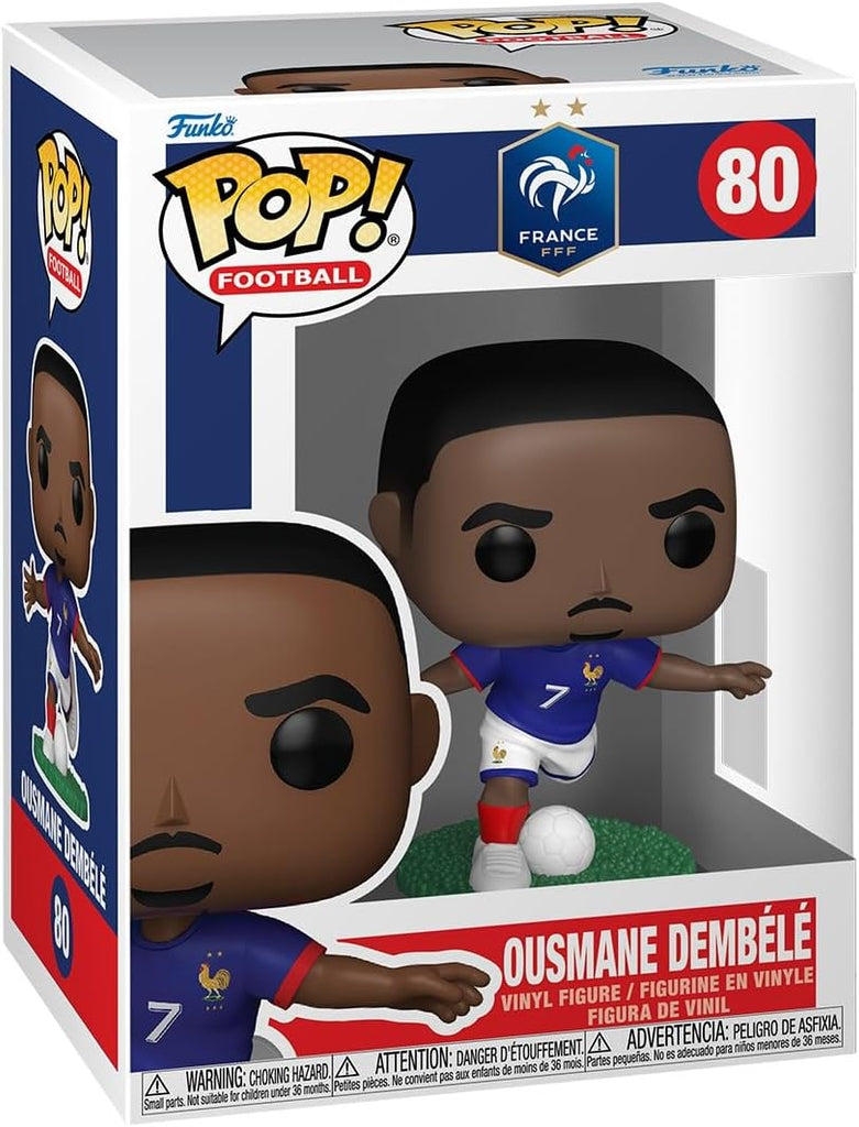 Funko Pop! Football: France - Ousmane Dembele - World Cup 2026 - France - Collectable Vinyl Figure - Gift Idea - Official Merchandise - Toys for Kids & Adults - Sports Fans