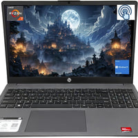 HP 15.6 inch Business Laptop, FHD Touchscreen Display, AMD Ryzen 7 5825U, 16 GB RAM, 512 GB SSD, AMD Radeon Graphics, Wi