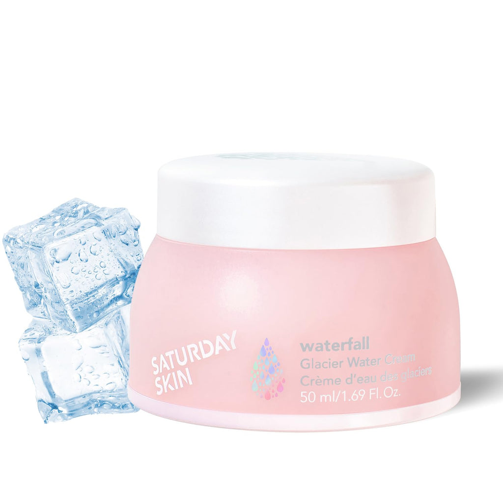 Saturday Skin Waterfall Glacier Water Cream: Oil Free Gel Moisturizer, 50ml