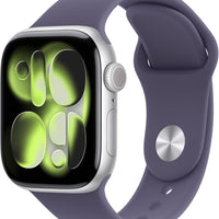 Apple Watch Series 11 GPS 42mm - Plateado / Correa Purple Fog