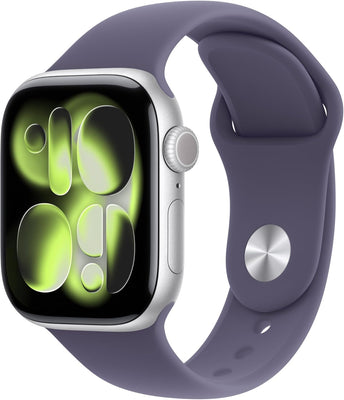 Apple Watch Series 11 GPS 42mm - Plateado / Correa Purple Fog