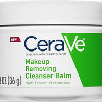 CeraVe Cleansing Balm, Hydrating Makeup Remover with Jojoba Oil, 1.3oz