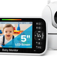 GoodBaby 5" Baby Monitor with Camera and Audio No WiFi