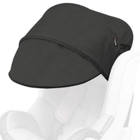 Manito Sun Shade Extender/Auxiliary Canopy for Car Seat (Charcoal Grey)