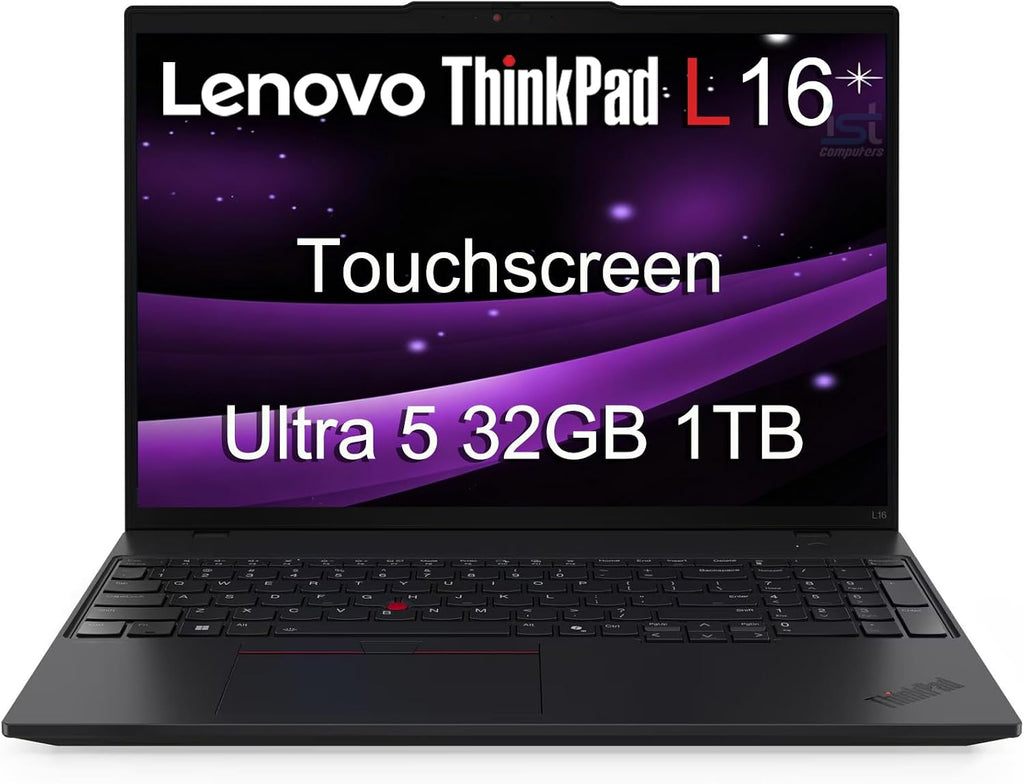 Lenovo ThinkPad L16, 16" Touchscreen, Ultra 5 225U, 32GB DDR5, 1TB SSD