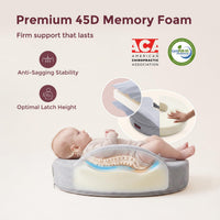 Momcozy Cozylite Almohada de Lactancia con Memory Foam
