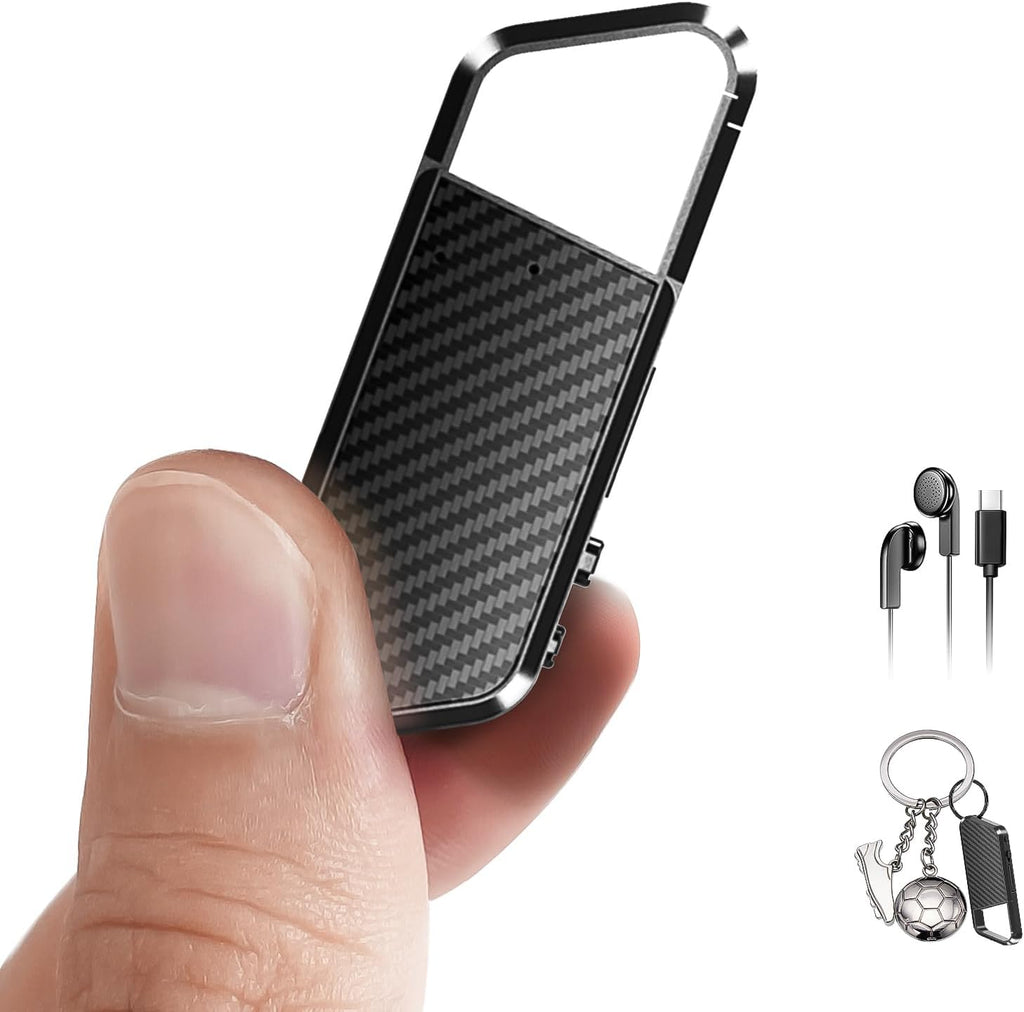 NekSide 76GB Voice Activated Recorder - 10860H Recording Device with Noise Reduction DSP 6.0 Portable Audio Recorder for