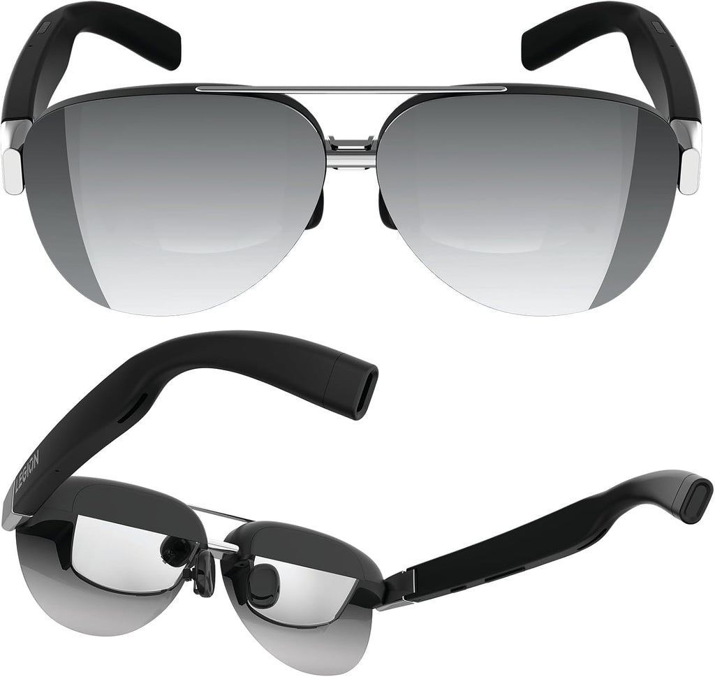 Lenovo Legion Glasses Gen 2 - Micro-OLED Personal Wearable Monitor for Gaming & Movies, FHD 120Hz Plug-and-Play Display for Lenovo Legion Go & USB-C Devices, High-Fidelity Audio & Privacy
