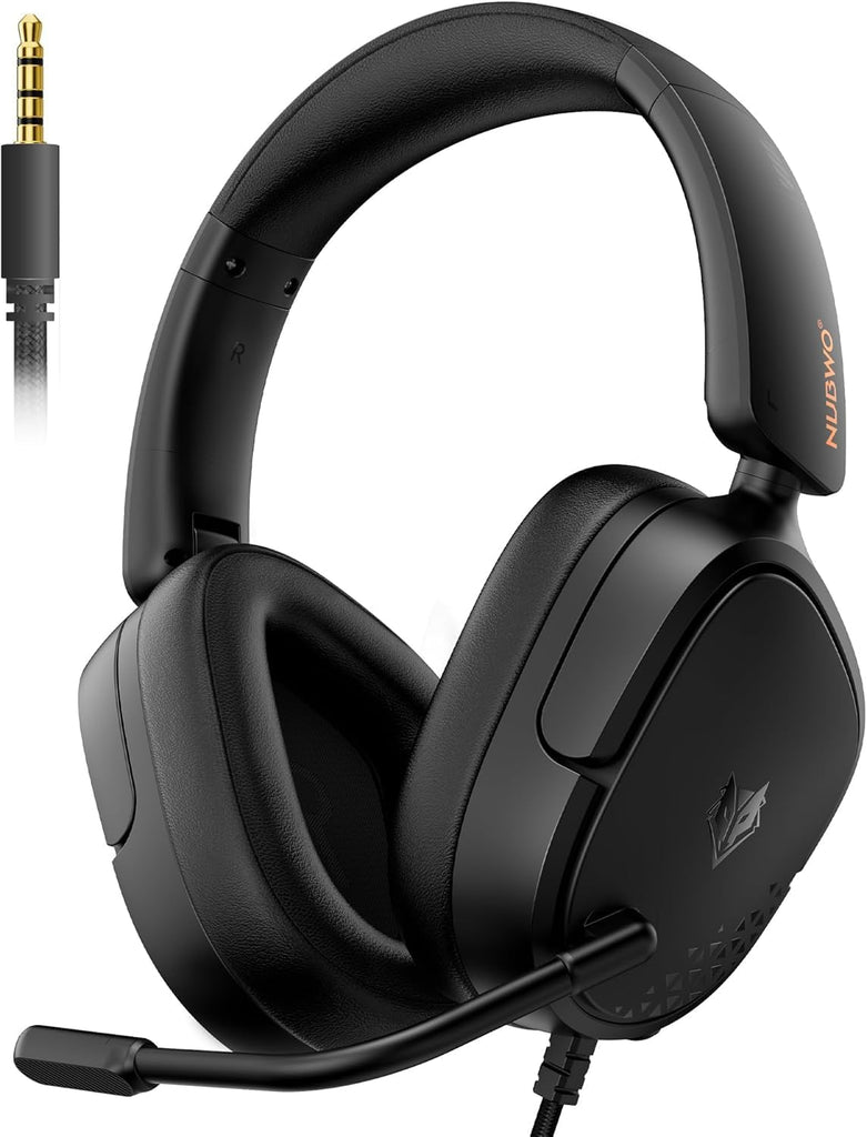 NUBWO HG04L Gaming Headset for PS5/PS4, Xbox Series X|S, Switch - Black