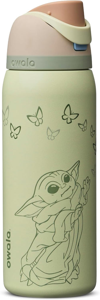 Owala Star Wars FreeSip Stainless Steel Water Bottle 32 oz GroGu - Thor / 23 Ounces