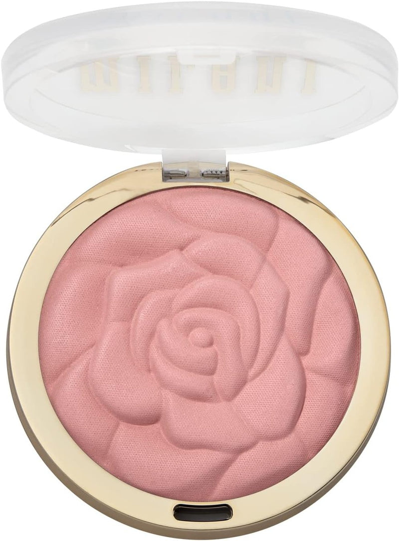Milani Rose Blush, Powder Blush for Cheeks - Natural Matte - Romantic Rose