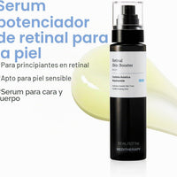 MEDITHERAPY Retinal Skin Booster Serum - Retinaldehído no irritante para principiantes para cara y cuerpo - Minimizador de poros de retinol antienvejecimiento para piel propensa a imperfecciones