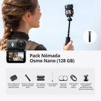 DJI Osmo Nano On-the-Go Combo (128GB), 4K Wearable Camera