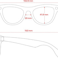 Ray-Ban Meta (Gen 1), Skyler, Shiny Black