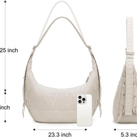 Montana West Lee Crossbody Bag for Women Large Capacity Casual Travel Shoulder Bag