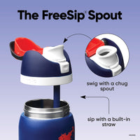 Owala Marvel FreeSip Botella de Acero Inoxidable 32 oz - Swing of Things
