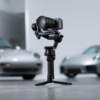 DJI RS 5, Estabilizador de cardán para cámara Canon/Sony/Panasonic/Nikon/Fujifilm, perillas de ajuste fino, bloqueos de eje automatizados de segunda generación, trípode de apertura rápida, nuevo