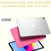 Funda con Teclado Harvopu para iPad 11" (A16) / iPad 10.ª Gen - Amarillo