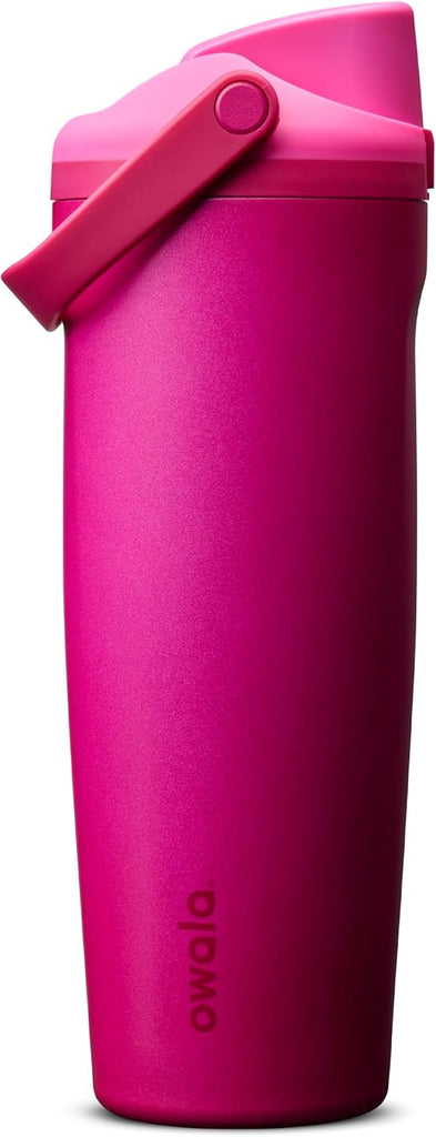 Owala FreeSip Sway Stainless Steel Water Bottle 30 oz Read My Lips