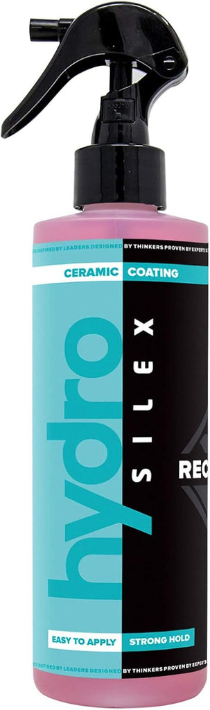 HydroSilex Recharge Ceramic Coating Spray (8oz) | Ultra-Hydrophobic Car Ceramic Detail Spray | Replaces Wax & Sealants |