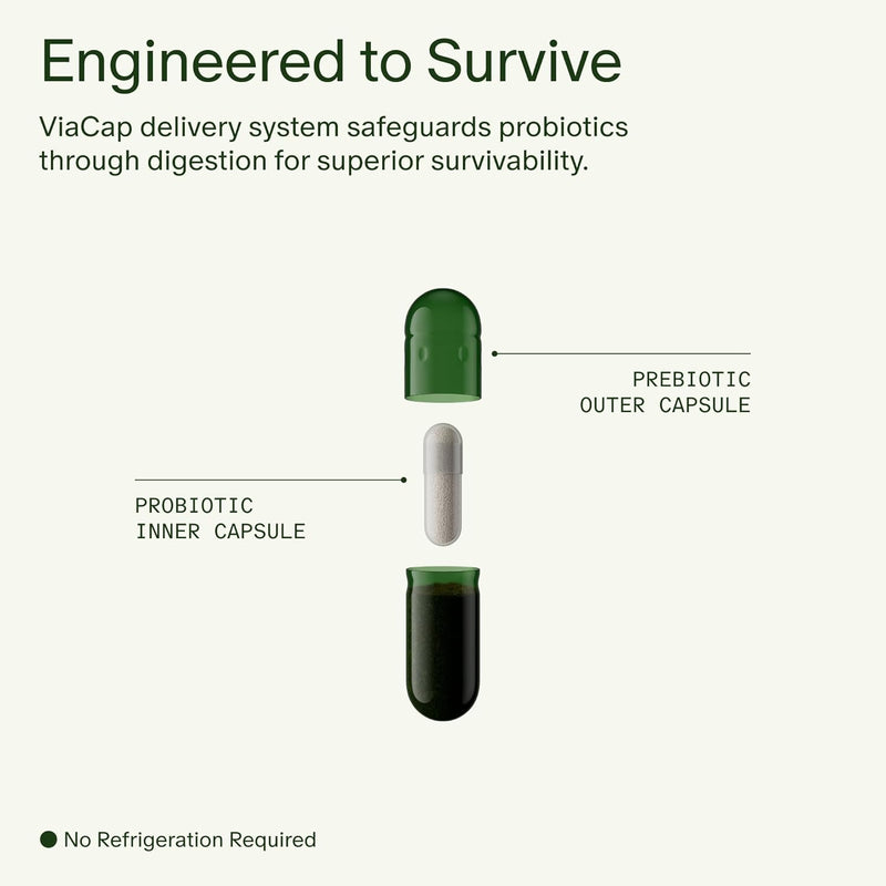 Seed DS-01 Daily Synbiotic – Prebiótico y probiótico para mujeres y hombres – Salud digestiva, salud intestinal, apoyo inmunológico, alivio de la hinchazón y el estreñimiento – Vegano y estable en el