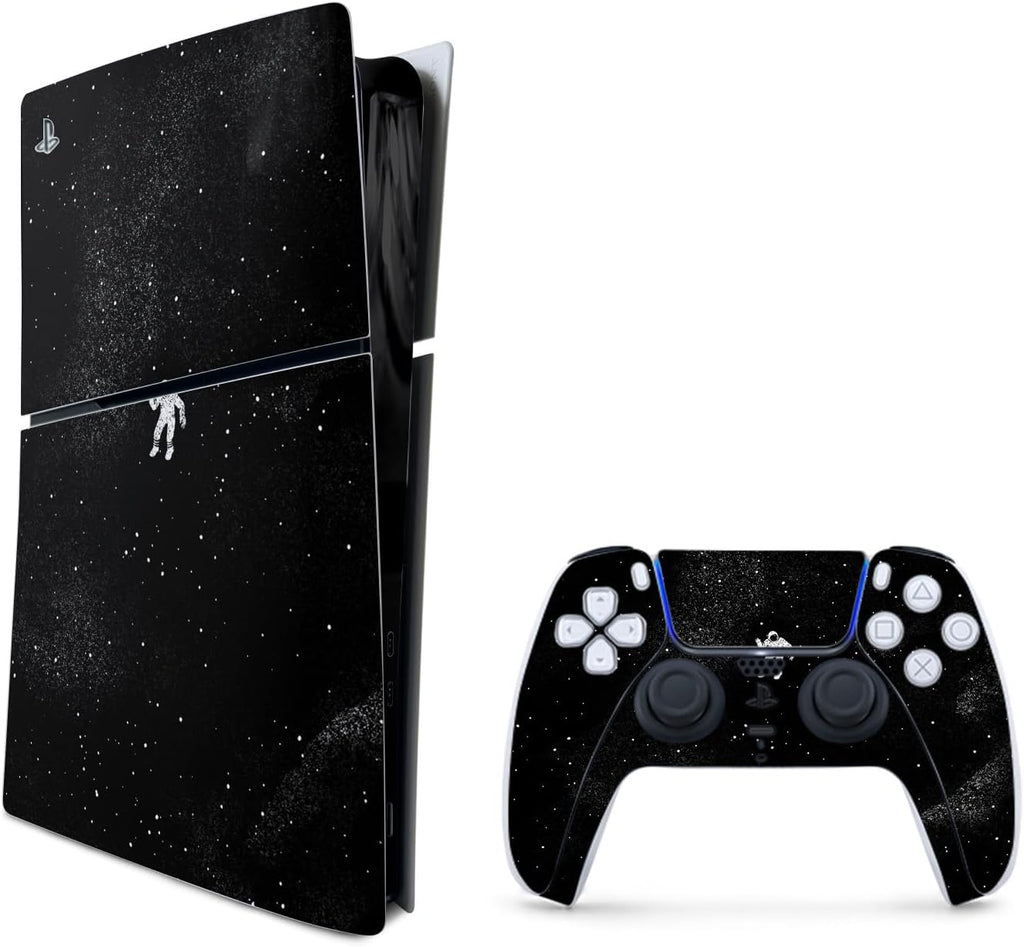 MightySkins Skin Compatible with Playstation 5 Slim Digital Edition Bundle - Gravity | Protective, Durable, and Unique V