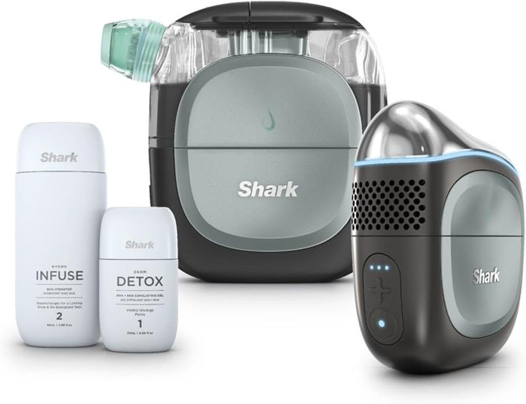 Shark FacialPro Glow + DePuffi 2-in-1 Facial & Contrast Therapy, FH320BK