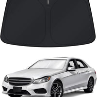 KUST Windshield Sun Shade for Mercedes-Benz E-Class 2010–2016 Window Accessories Shade Sun Visor Foldable Block UV Rays