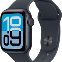 Apple Watch SE 3 [GPS + Cellular 40mm] Smartwatch with Midnight Aluminum Case with Midnight Sport Band - S/M. Fitness and Sleep Trackers, Heart Rate Monitor, Always-On Display, Water Resistant