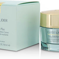 Estée Lauder NightWear Plus Anti-Oxidant Night Detox Cream Face Moisturizer for Anti Aging, 1.7 Ounce