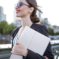 Funda con Teclado Harvopu para iPad 11" (A16) / iPad 10.ª Gen - Blanco
