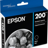EPSON 200 DURABrite Ultra Ink Standard Capacity Black Cartridge (T200120-S) Works with WorkForce WF-2520, 2530, 2540, Ex