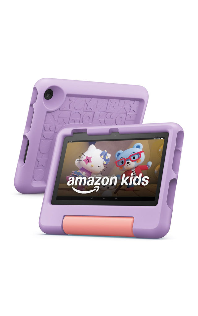 Amazon Fire 7 Kids tablet (newest model) ages 3-7. Top-selling 7" kids tablet on Amazon. Includes ad-free and exclusive