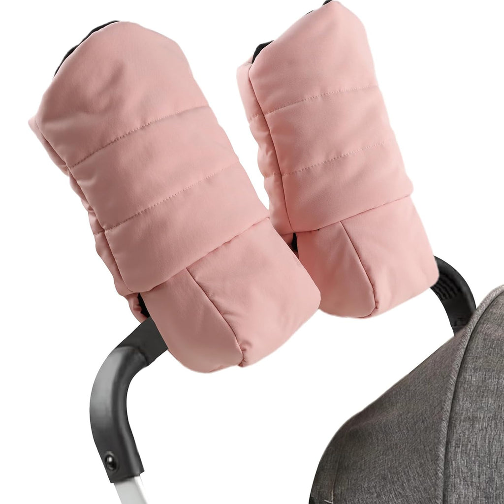 Zsedrut Stroller Gloves Universal Winter Anti-Freeze Stroller Mittens Water Repellent Hand Warmer Muff Fleece Lined,Wint