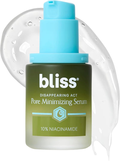 Bliss Bright Idea - Suero facial de Vitamina C & Tri-péptido, protege y ilumina la piel, reduce las manchas oscuras y reafirma visiblemente la piel, libre de crueldad y vegano, 1 onza