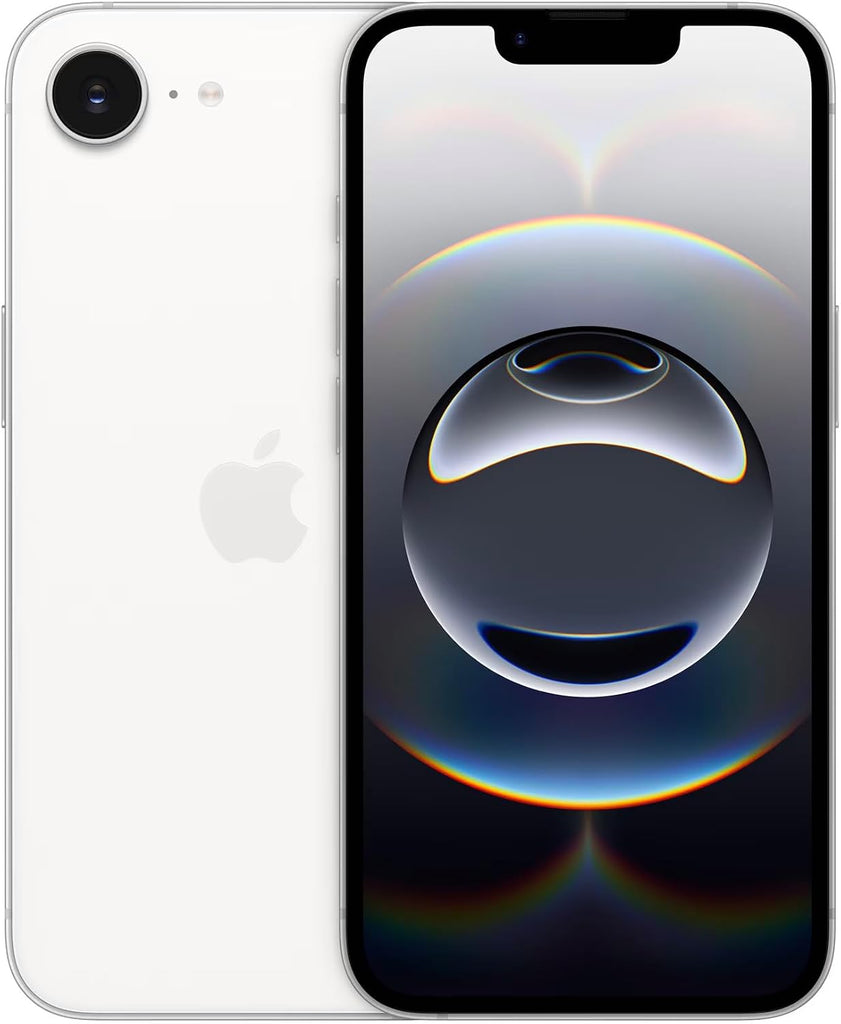 Apple iPhone 16e, 128GB, White - Locked to AT&T (Renewed)