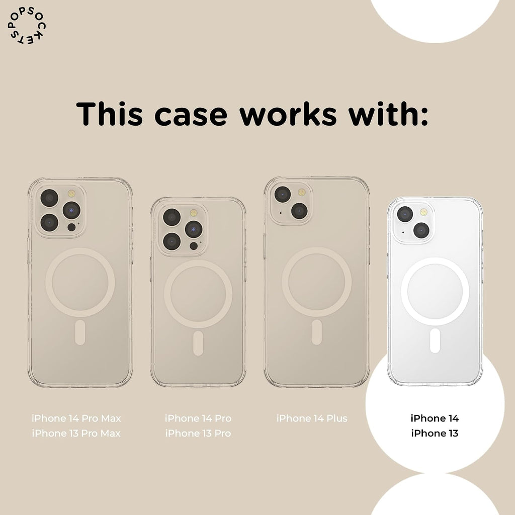 PopSockets iPhone 13 Phone Case with MagSafe- Starstruck