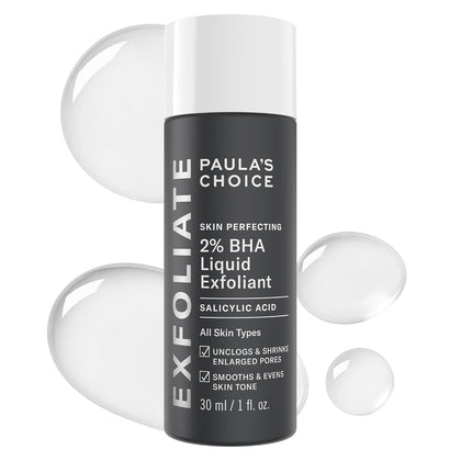 Paula's Choice SKIN PERFECTING 2% BHA Liquid Exfoliant, 1 Fl Oz