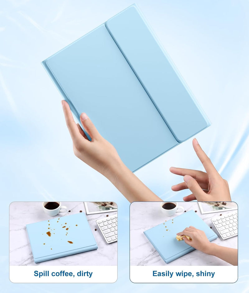 Funda con Teclado Harvopu para iPad 11" (A16) / iPad 10.ª Gen - Celeste