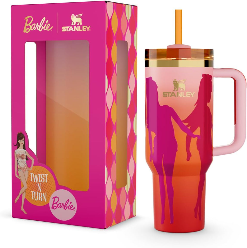 STANLEY Quencher H2.0 Flow State Tumbler, 40 oz, 60's Twist and Turn